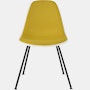 Eames Upholstered Molded Plastic Side Chair