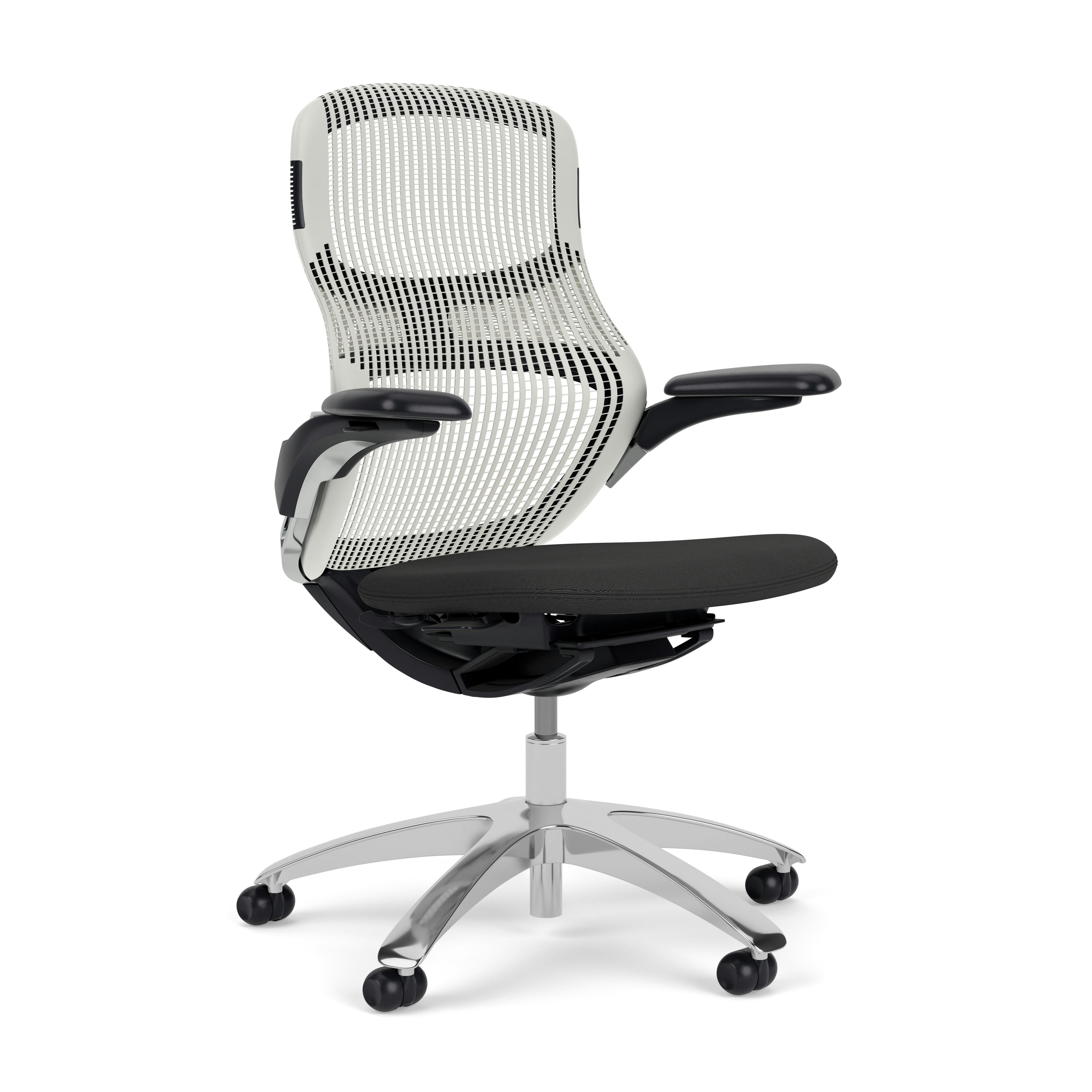 Generation Chair - Dark, High Performance, Meteor, Generation, Storm, Polished Aluminum, Hard Wheel