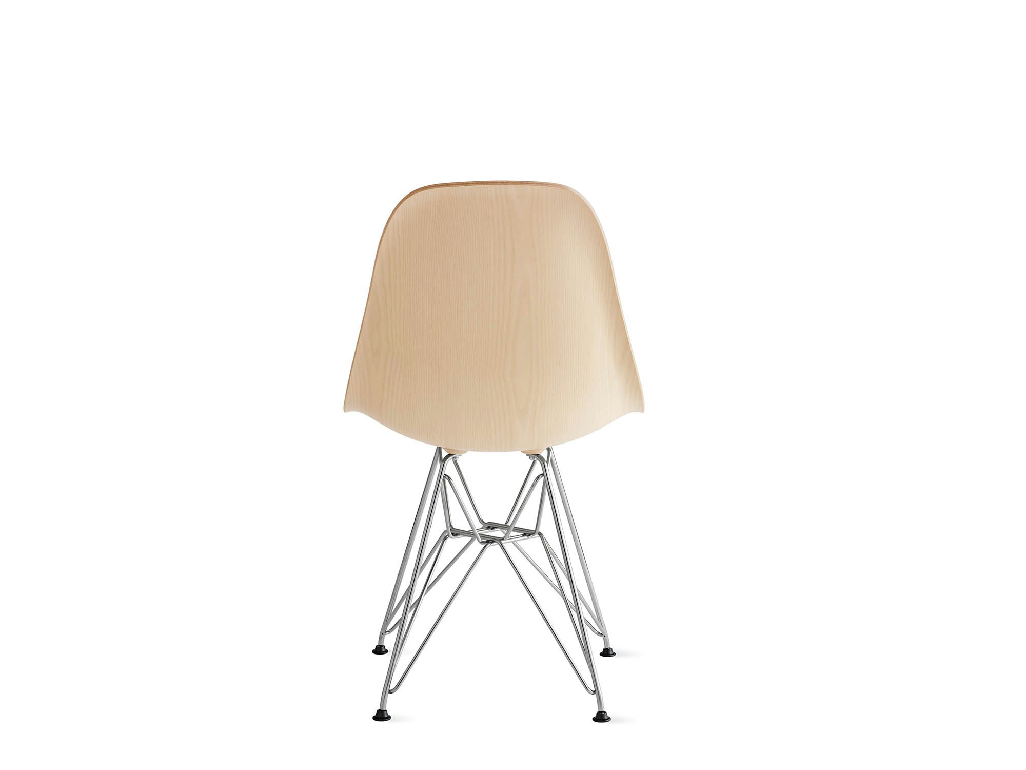 Eames Molded Wood Wire-Base Side Chair (DWSR)