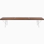 Nelson Platform Bench Nelson Platform Bench, Metal Base