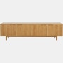 Raleigh Media Unit - 82",  Oak"