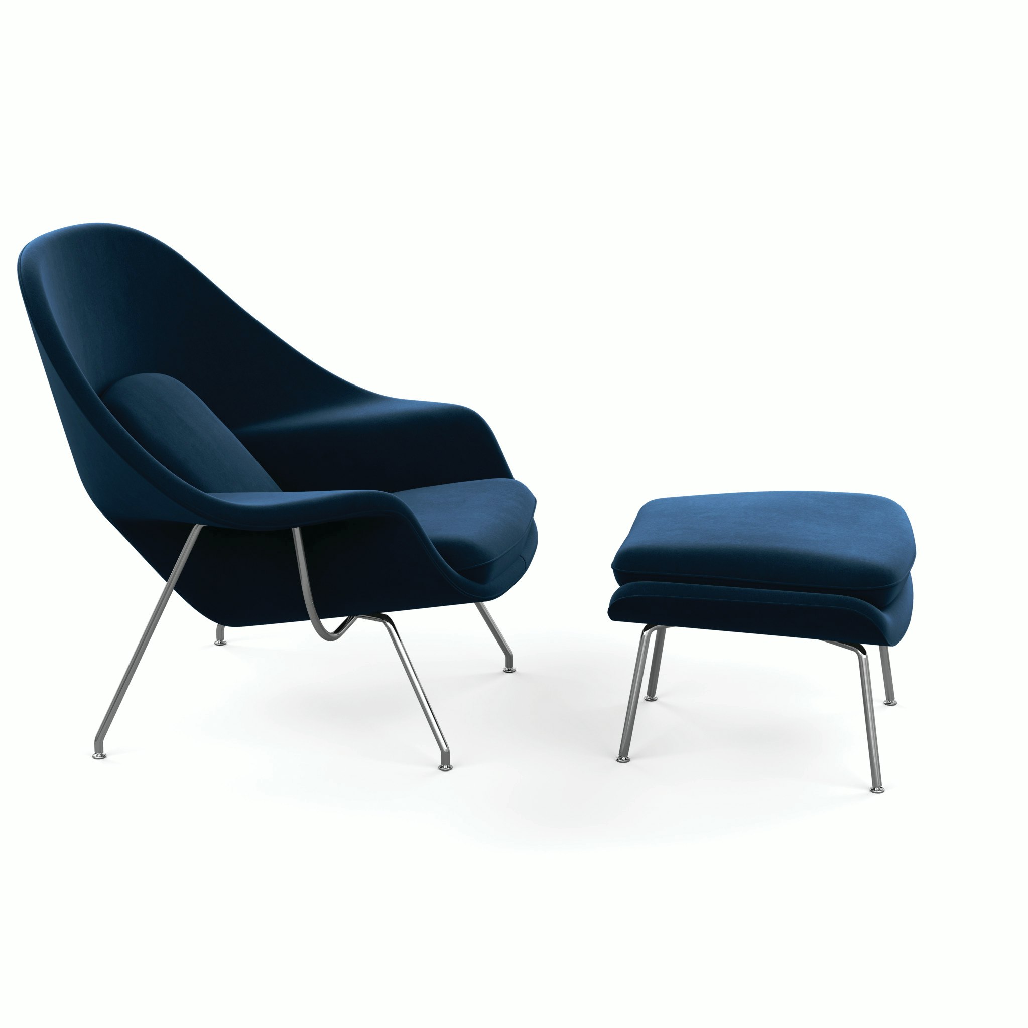 Womb Chair and Ottoman