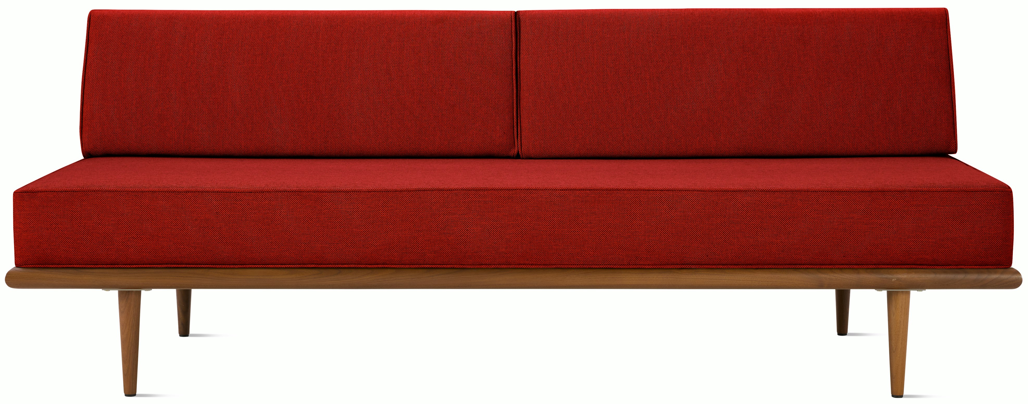 Nelson Daybed - Back Bolster,  Walnut,  Mode,  Alder,  Taper