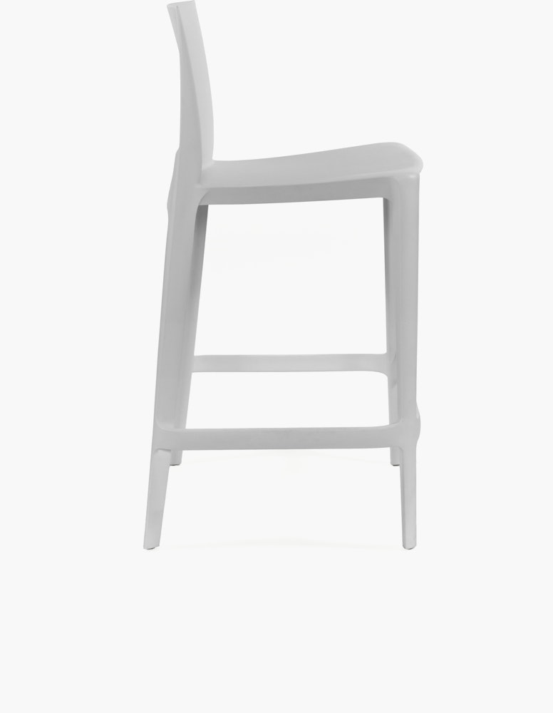 Bellini Stool - Set of 2 - Counter Height, Light Grey