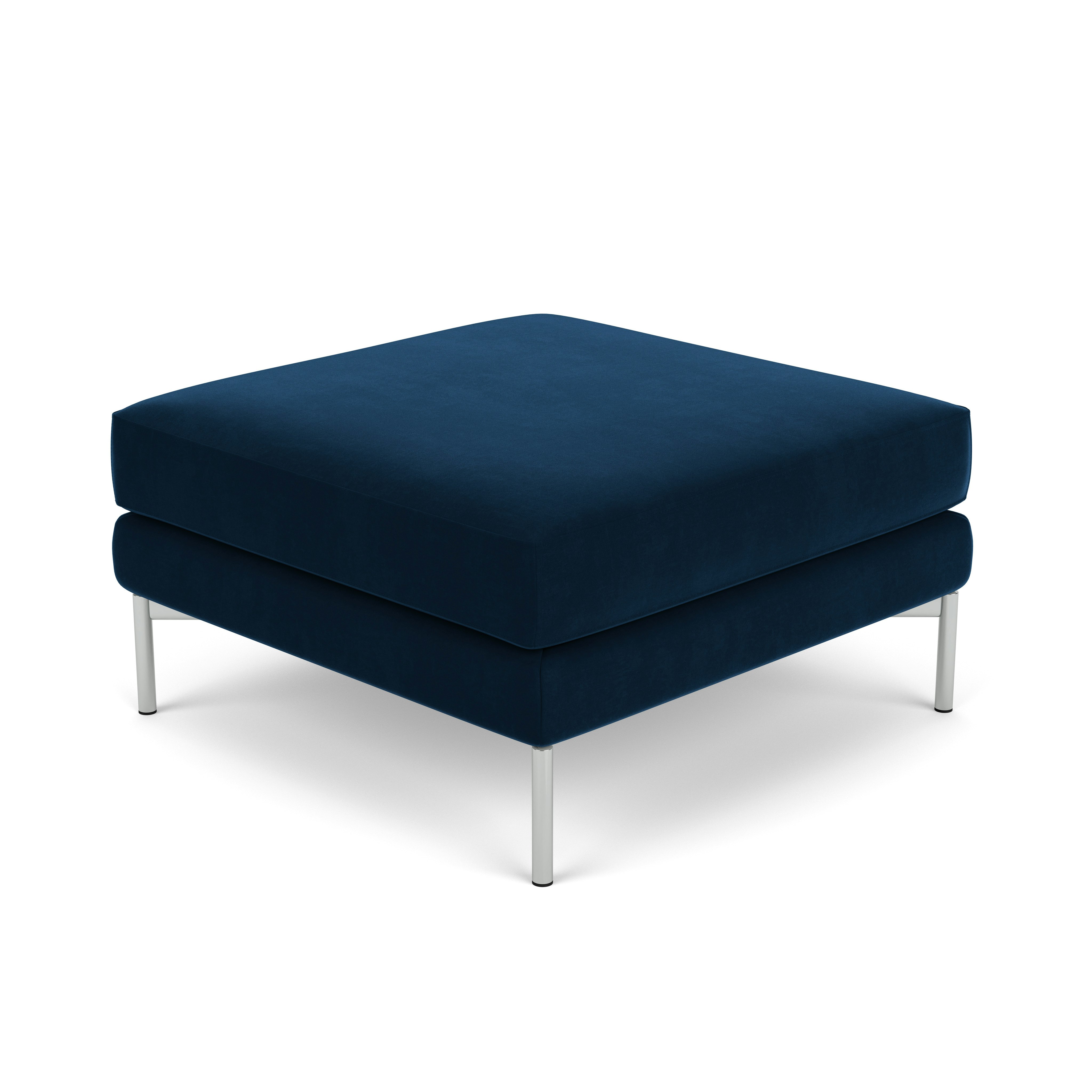 Divina Ottoman - Knoll Velvet, Aviator