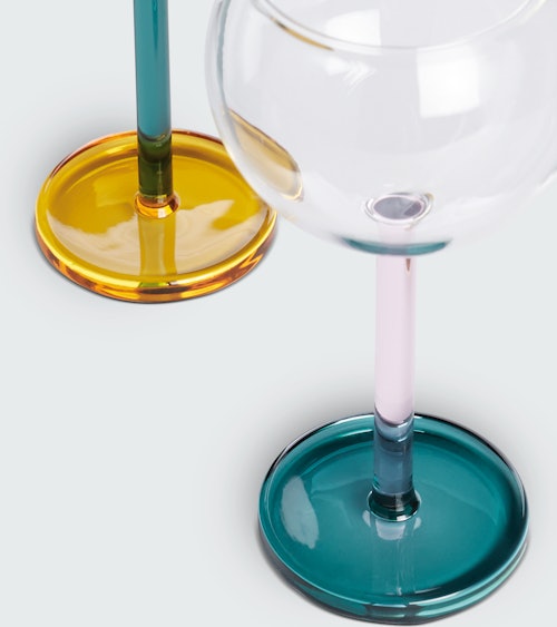 Bilboquet Wine Glasses, Set of 2
