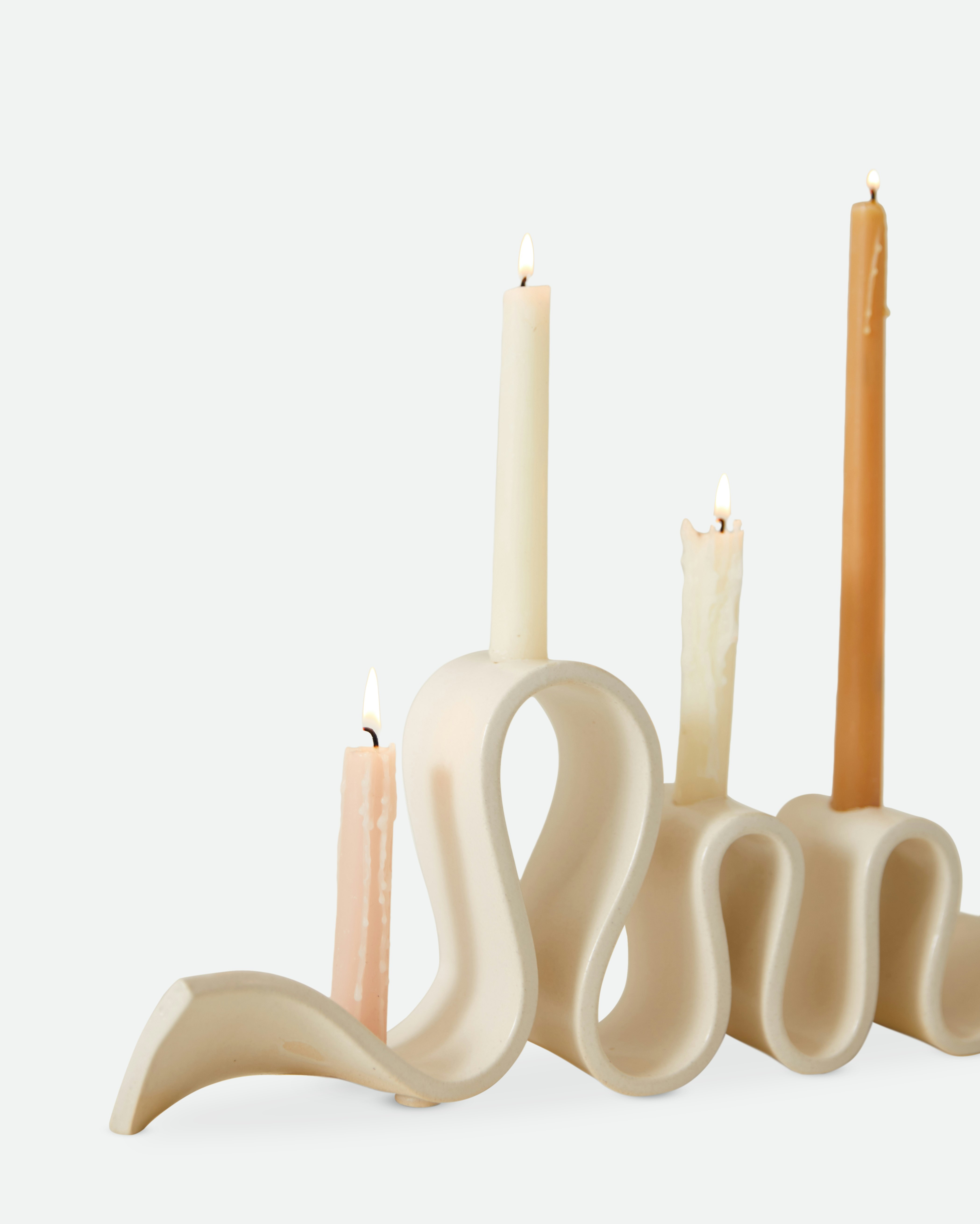 Weylyn Candelabra, Cream
