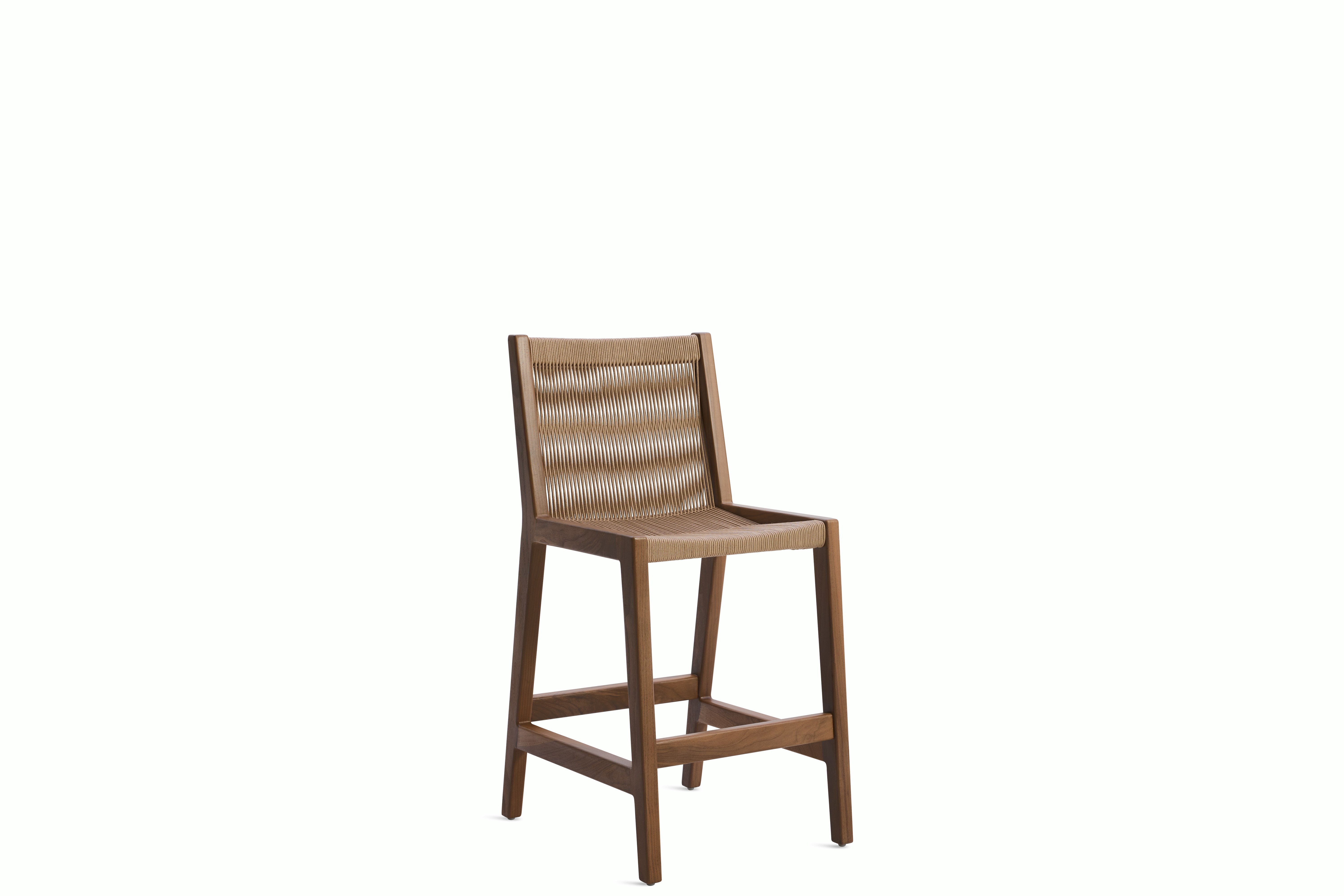 Duet Counter Stool - walnut