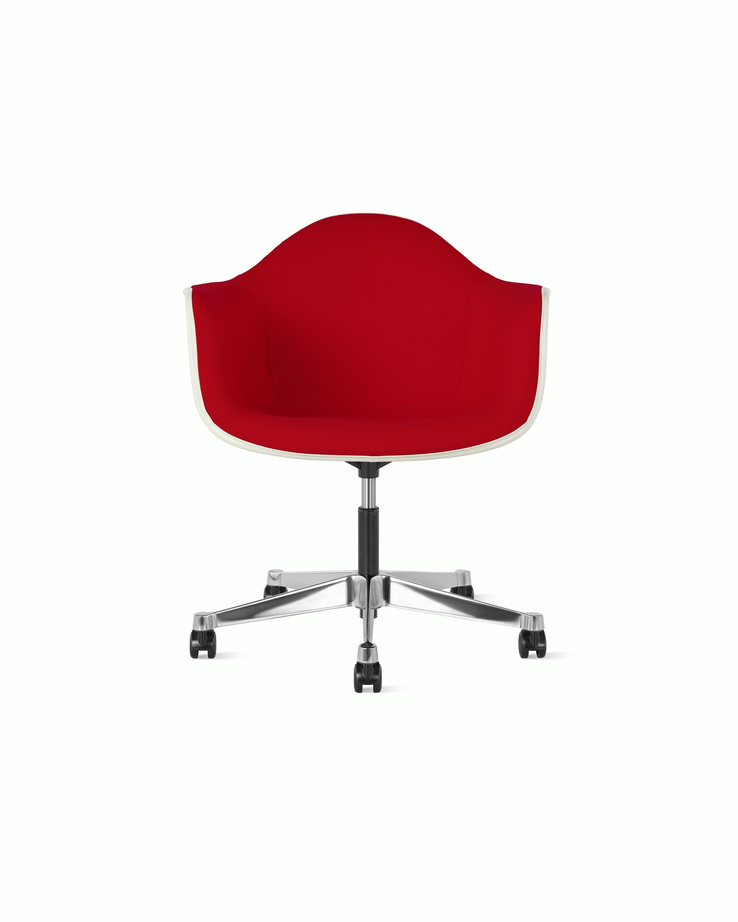 Eames Upholstered Molded Plastic Task Armchair