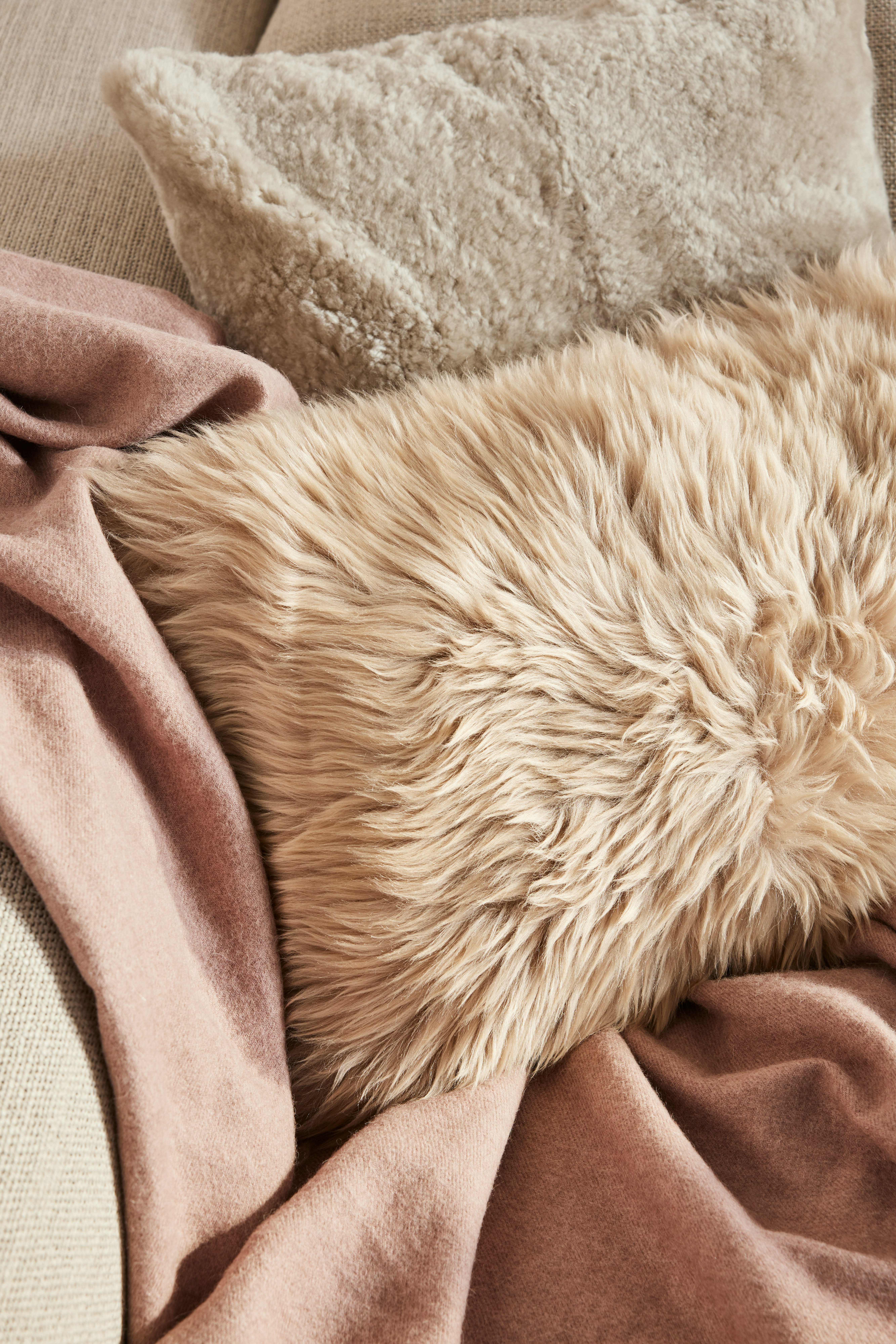 Sheepskin Pillow