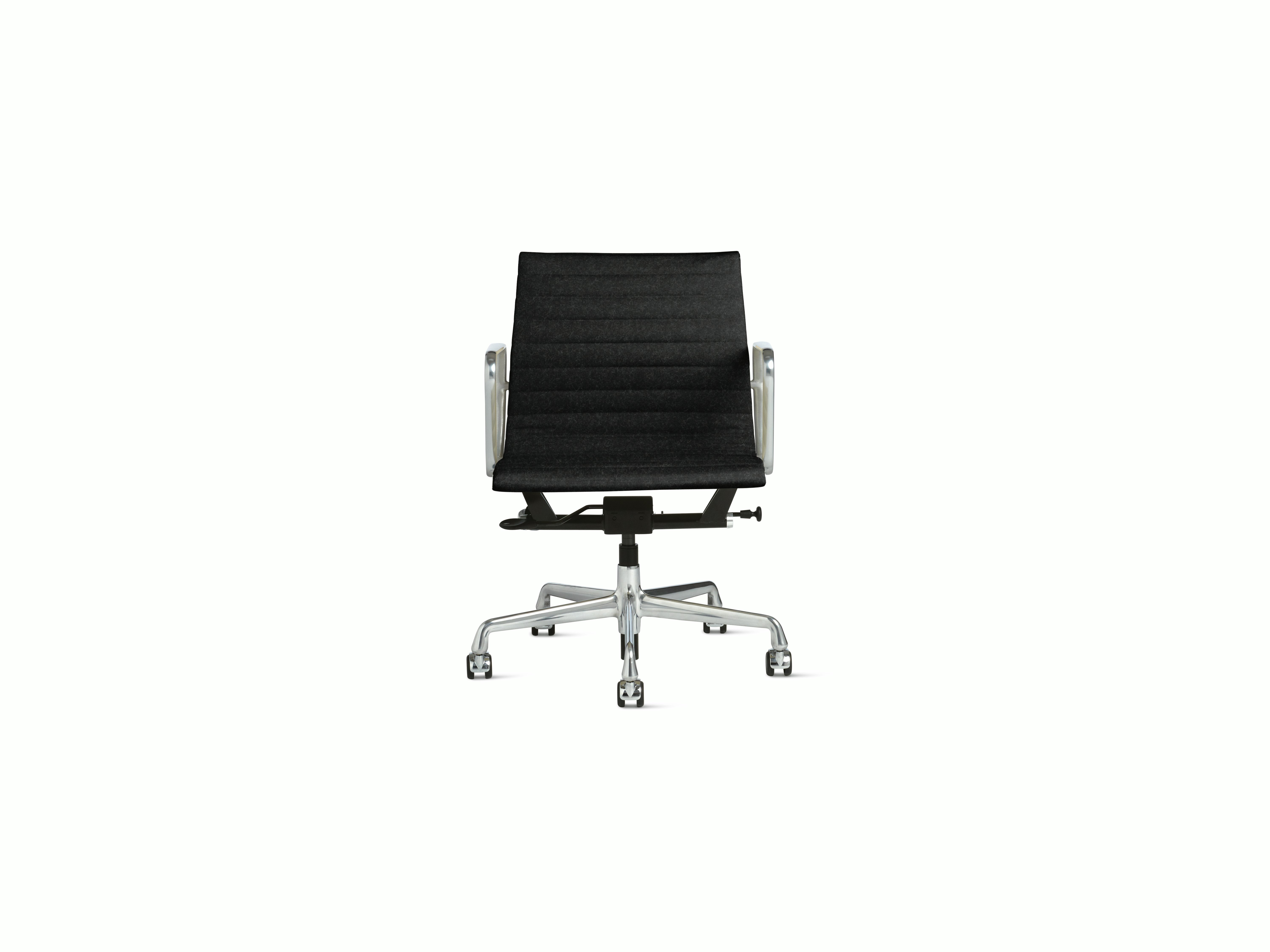 Eames Aluminum Group Chair - Management Height,  Pneumatic Lift