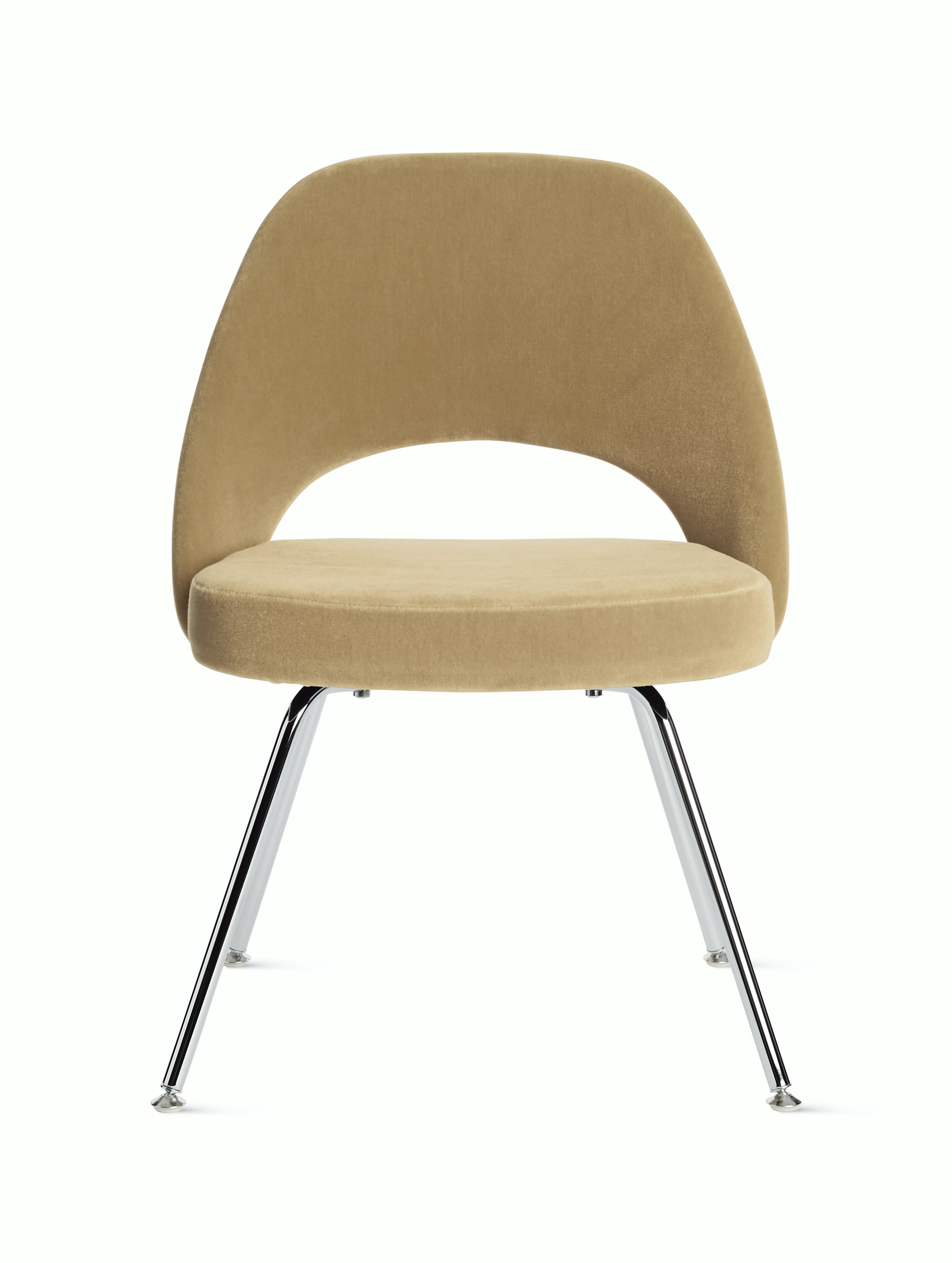 Saarinen Executive Side Chair with Metal Legs
