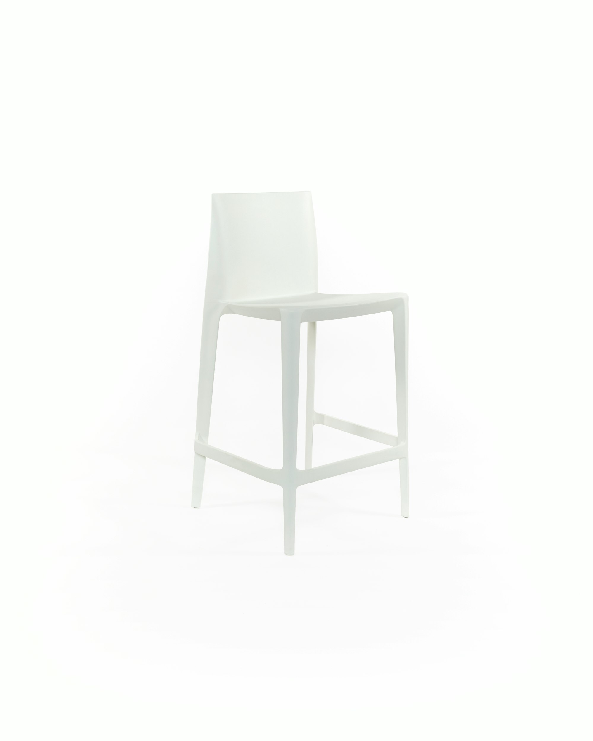 Bellini Stool - Set of 2 - Counter Height, White