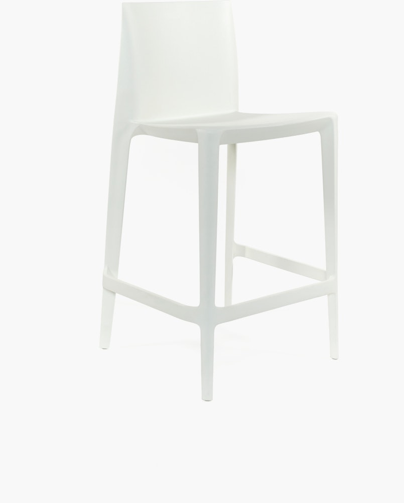Bellini Stool - Set of 2 - Counter Height, White