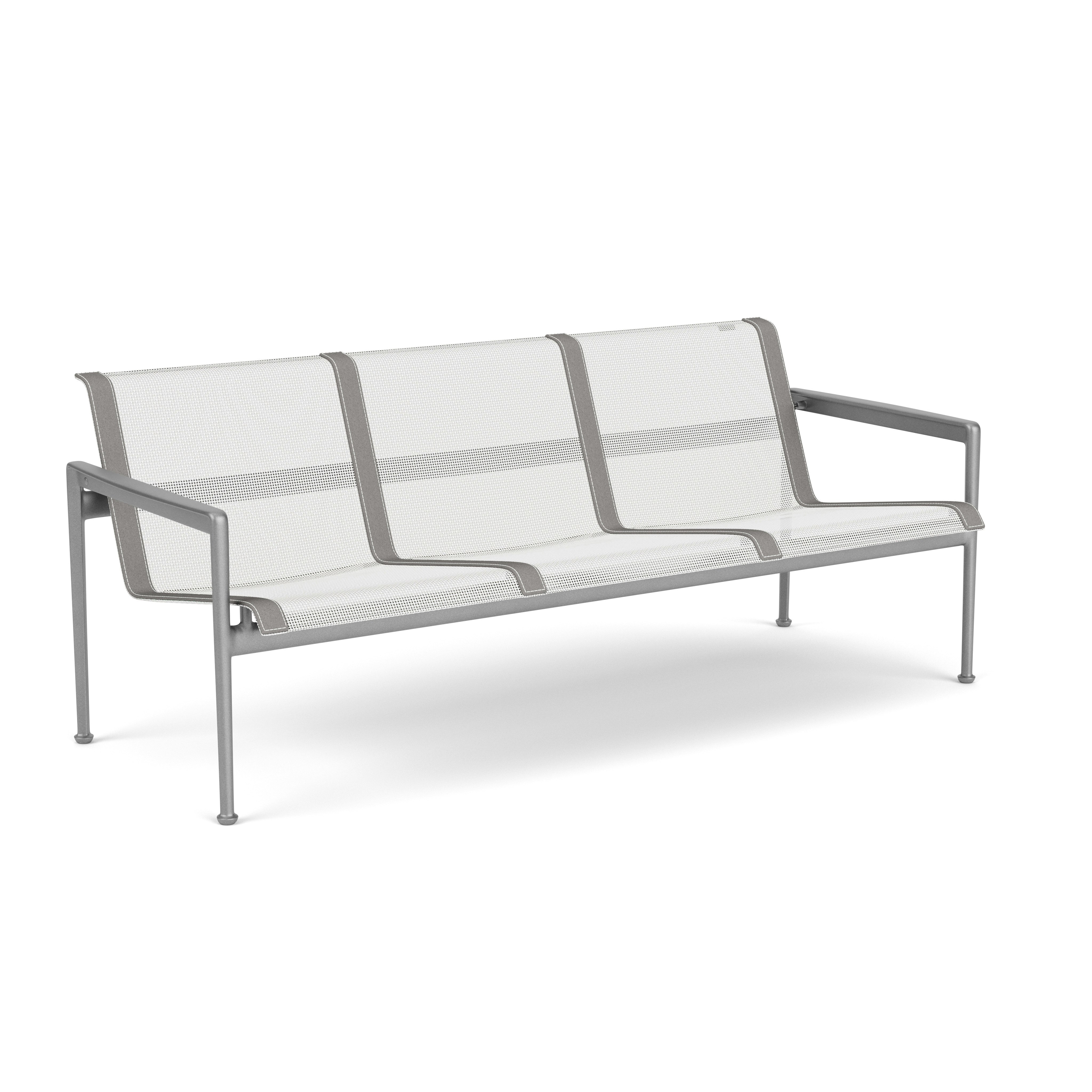 1966 Sofa - 3 Seater, Silver, Grey, White