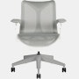 Cosm Task Chair Low Back Adjustable Arm