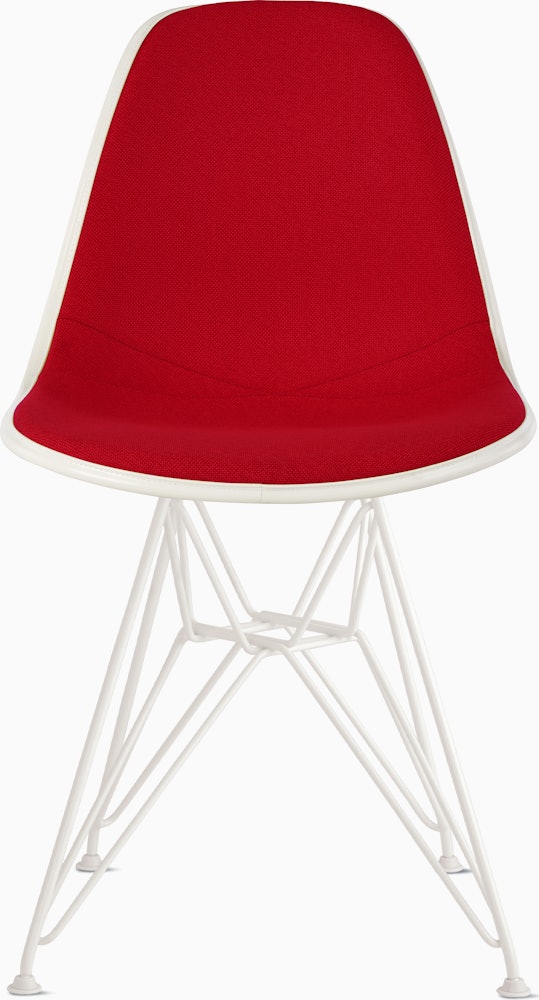 Eames Upholstered Molded Plastic Side Chair