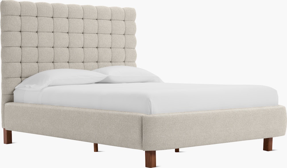 Madeleine Bed - Grand,  Queen,  Walnut,  Mode,  Shell