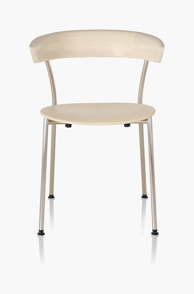 Leeway Chair, Satin Chrome
