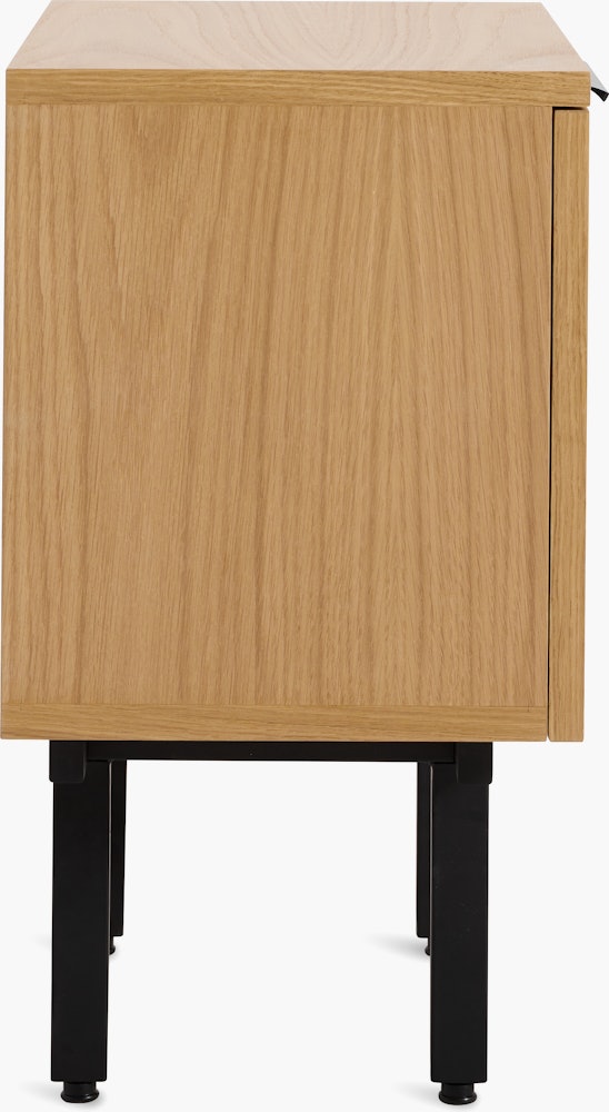 Elemental Bedside Table - white-oak