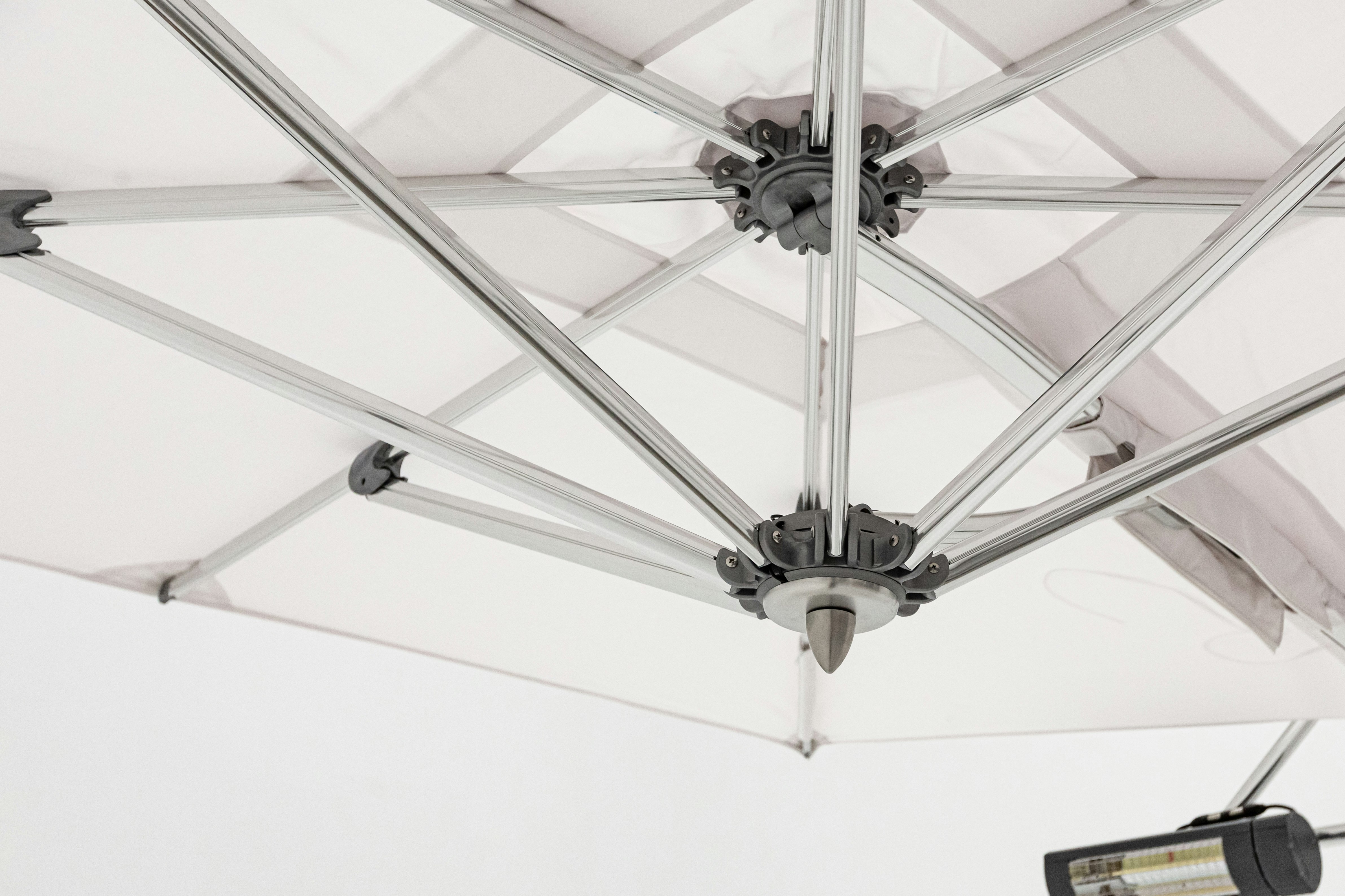 Tuuci Ocean Master Max Low-Profile Cantilever Umbrella w/Heating & Lighting