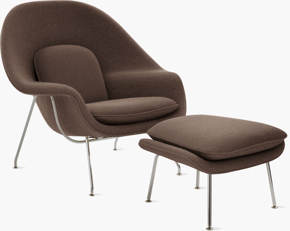 Womb Chair and Ottoman - Design Within Reach