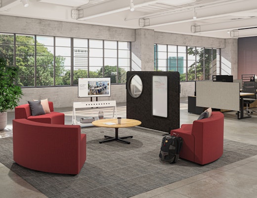 Inlet Screens by Knoll Inlet Screens by Knoll k.lounge Islands Table Horsepower