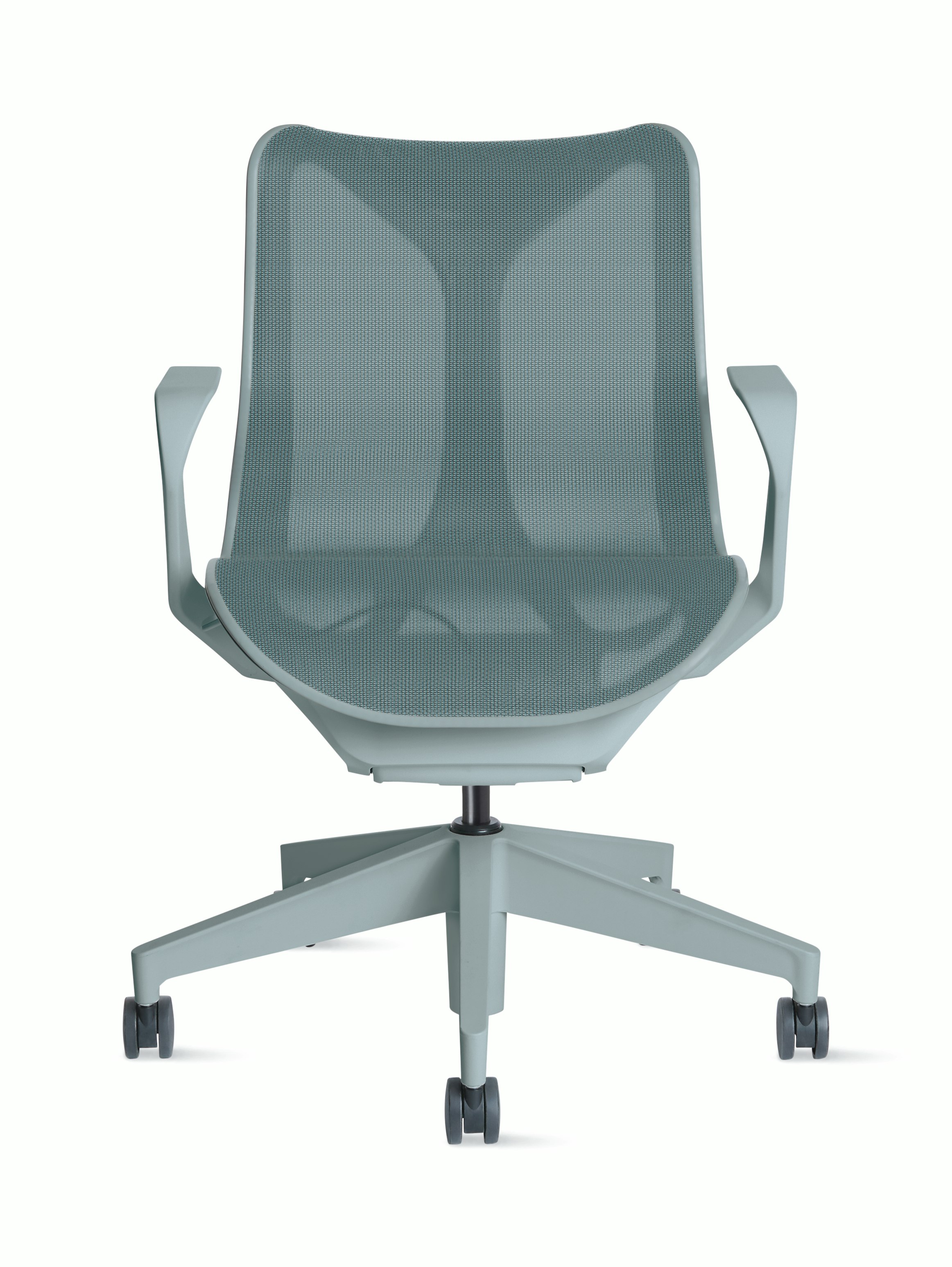 Cosm Task Chair Low Back Fixed Arm