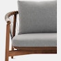 Crosshatch Settee