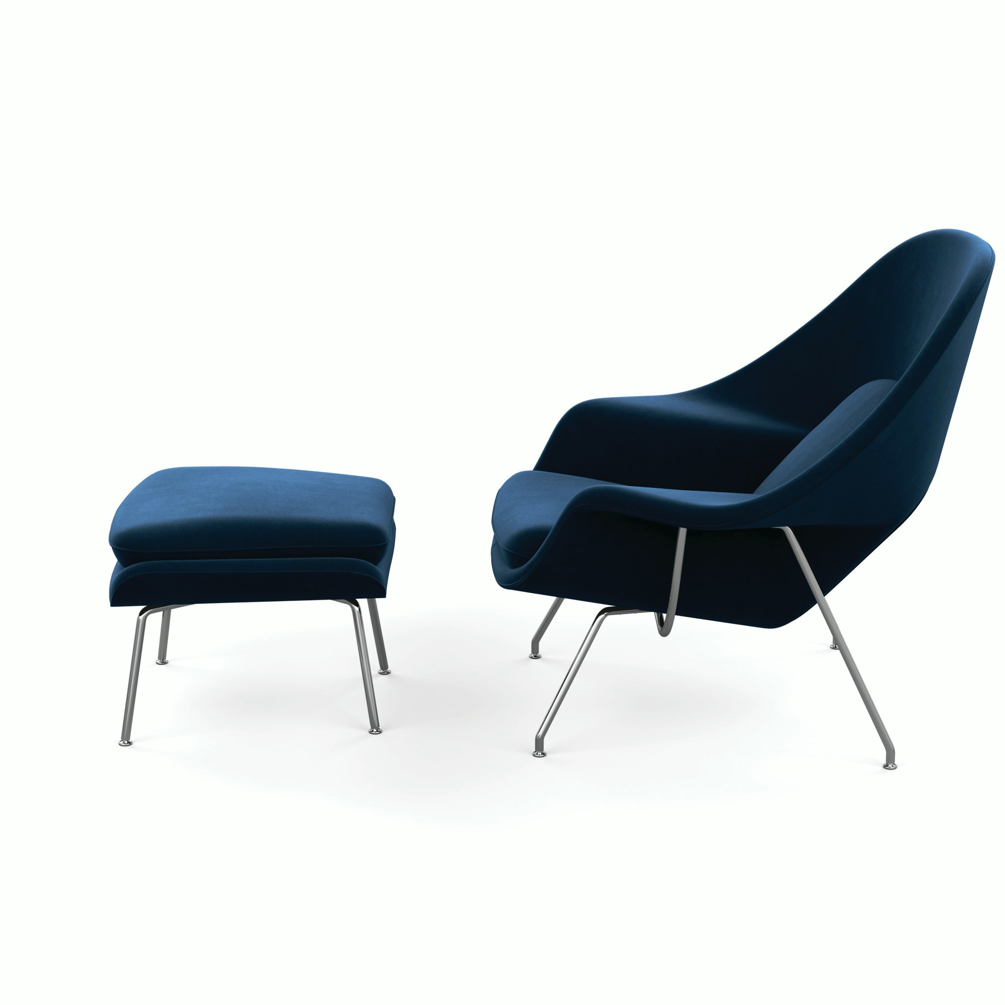 Womb Chair and Ottoman