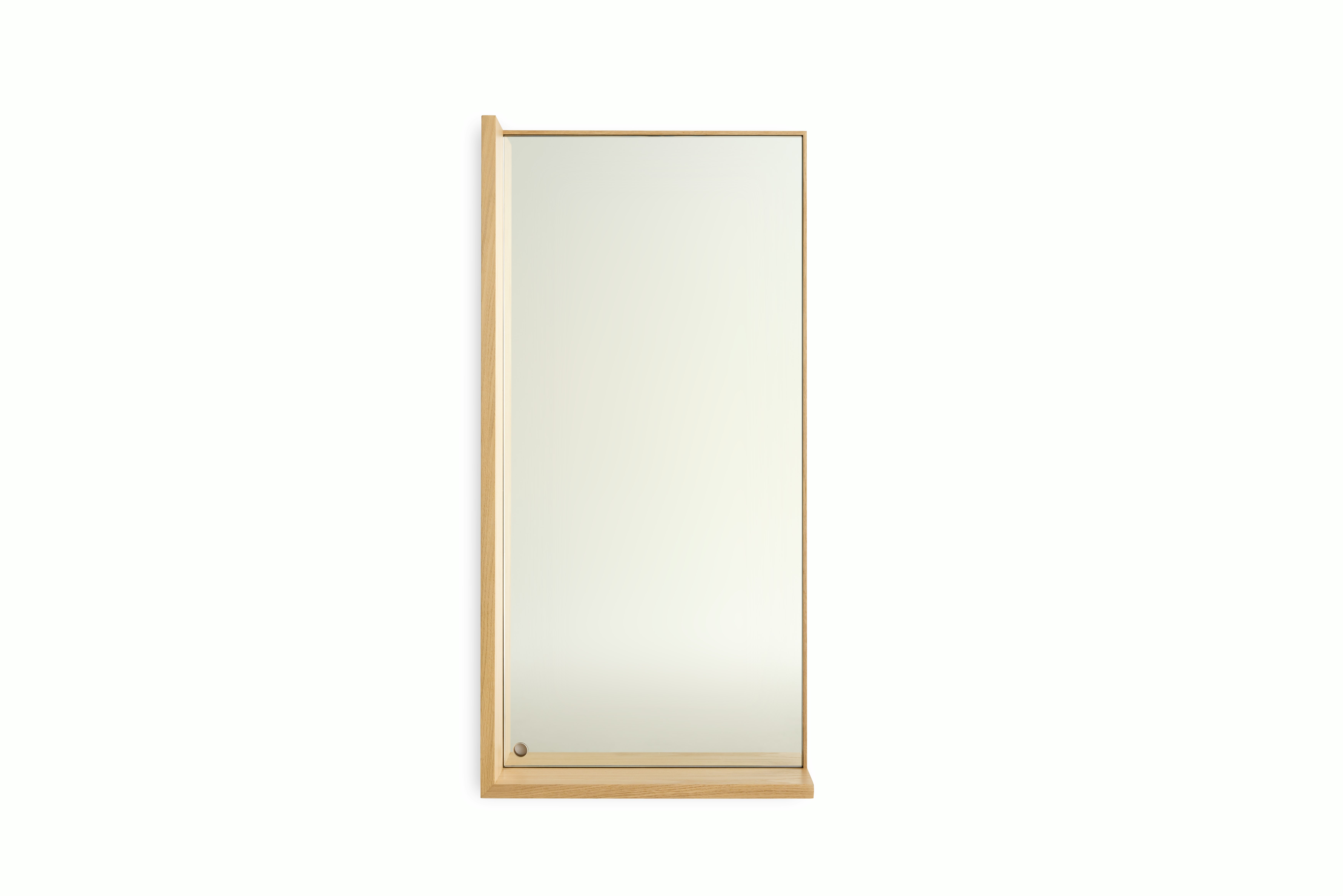 Vuelo Mirror - Small,  White Oak