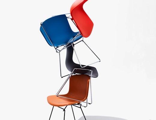 Bertoia Molded Shell Side Chair bertoia molded shell side chair