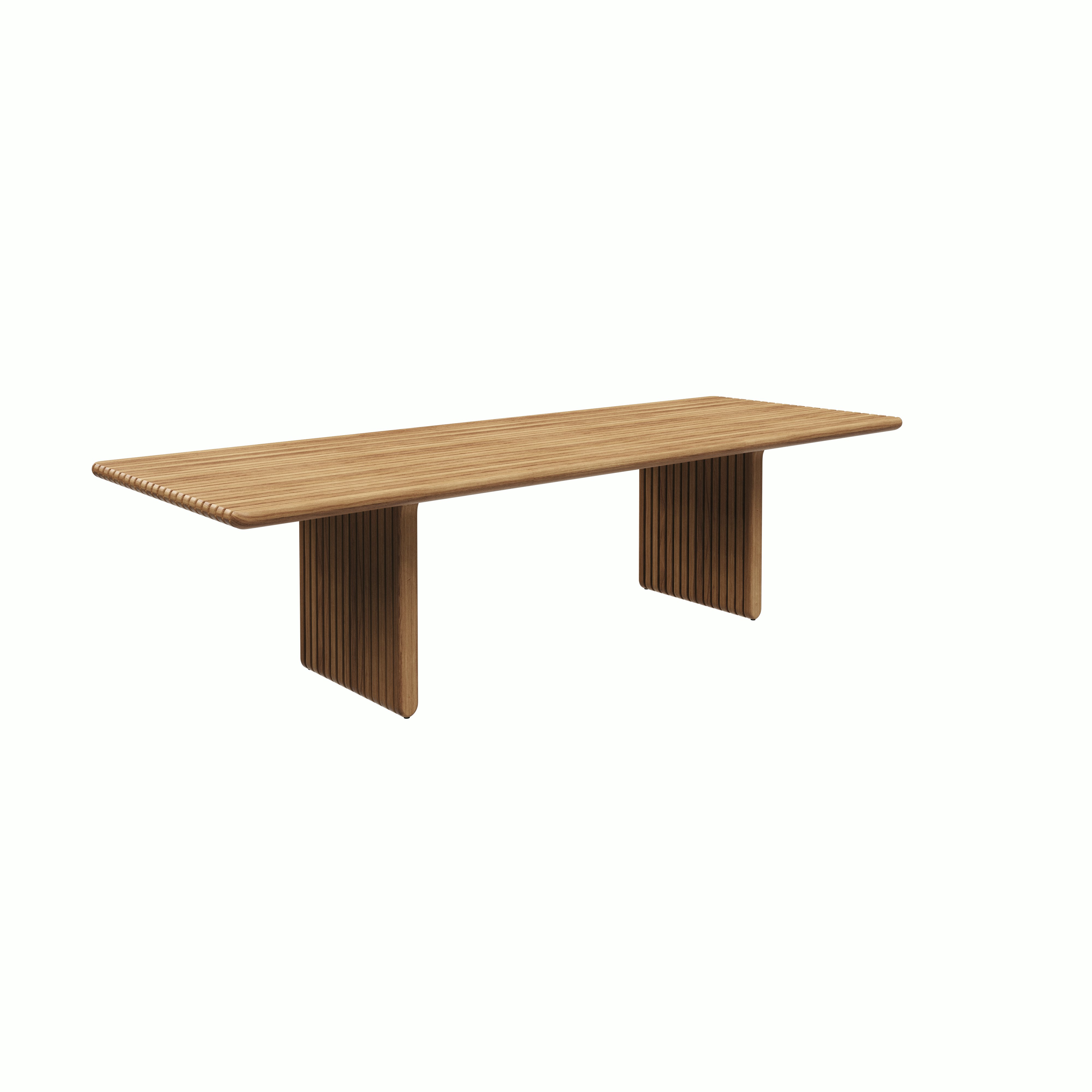 Deck Outdoor 114&rdquo; Dining Table - Teak