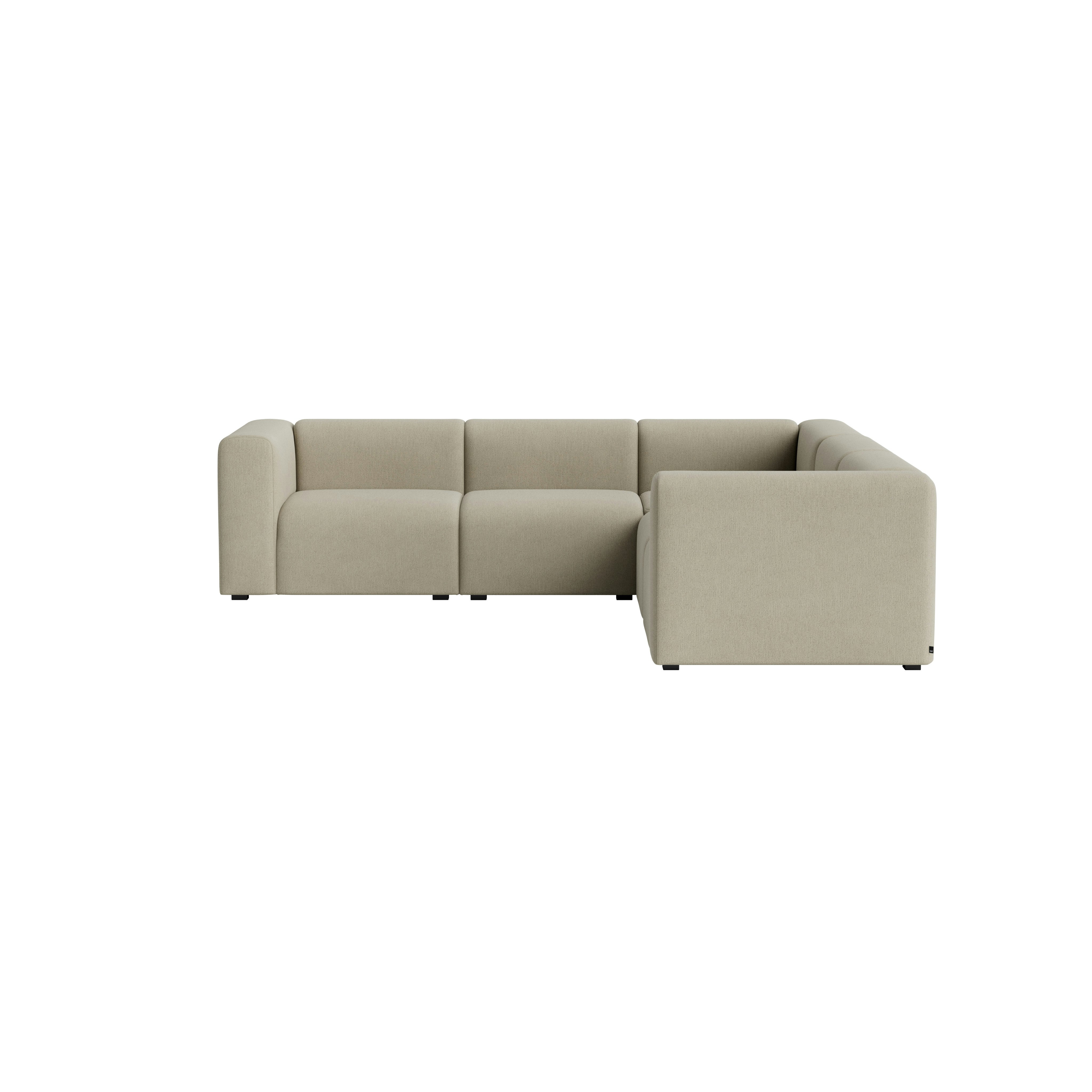Mags Corner Sectional - Right, Pecora, Cream