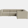 Mags Corner Sectional - Right, Pecora, Cream