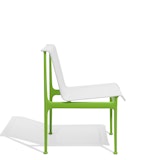 1966 Collection Dining Armless Chair lime green Richard Schultz patio outdoor furniture