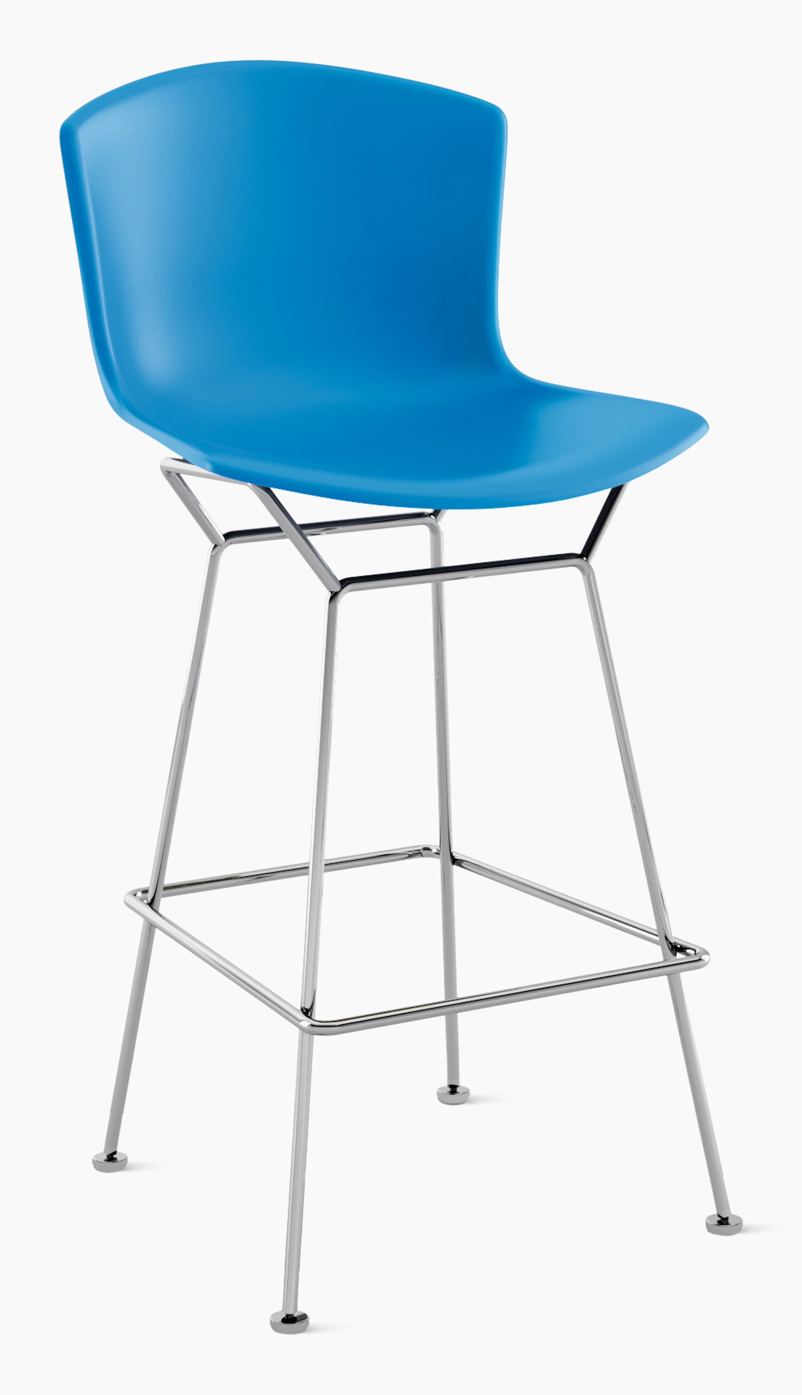 Bertoia Molded Shell Barstool