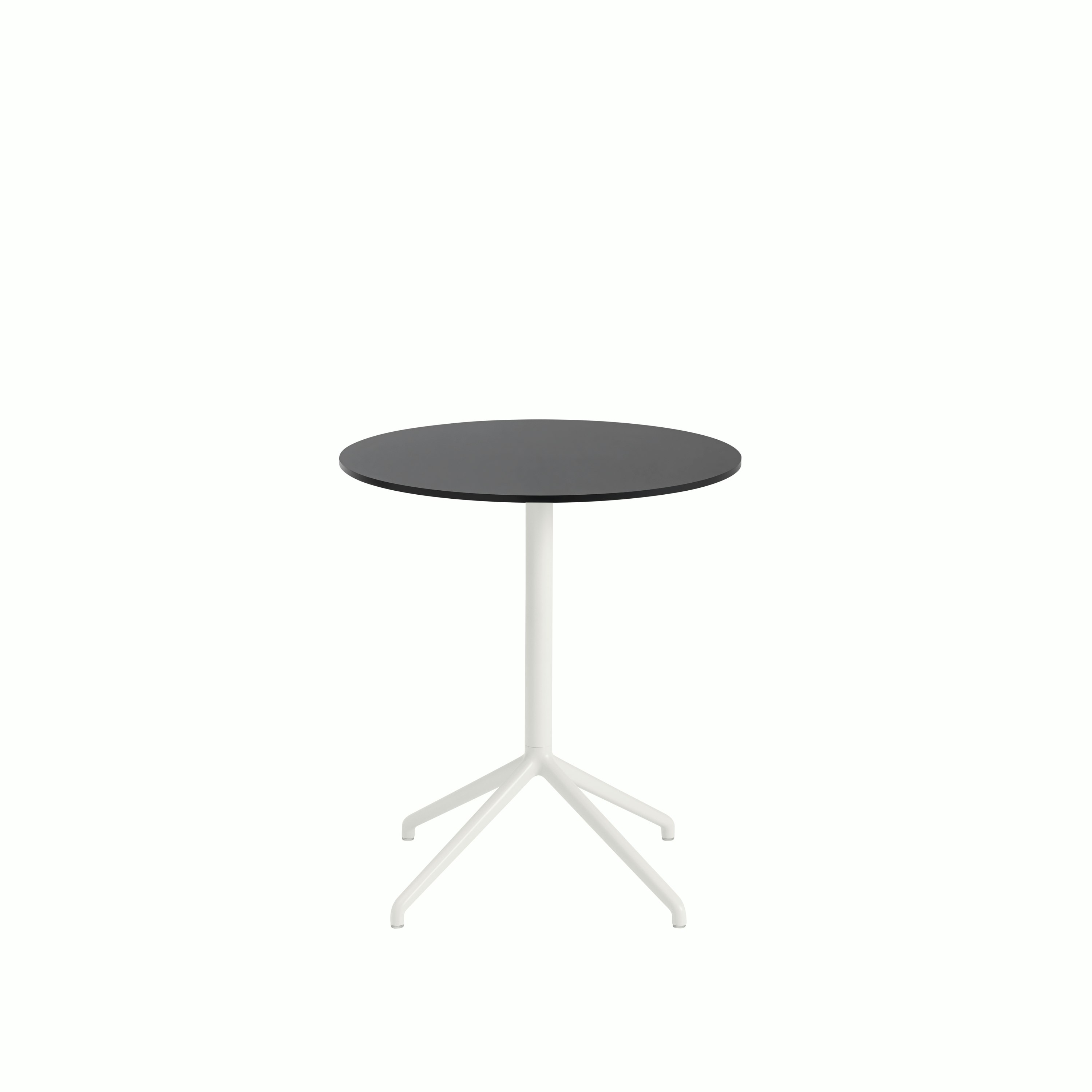 Still cafe table o65 h73 white black nano Muuto hi res
