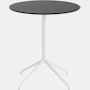 Still cafe table o65 h73 white black nano Muuto hi res