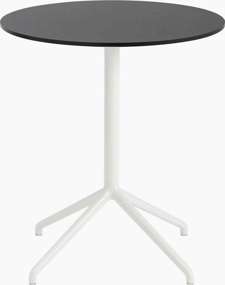 Still cafe table o65 h73 white black nano Muuto hi res