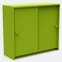 Slider Storage Cabinet - Leaf Green