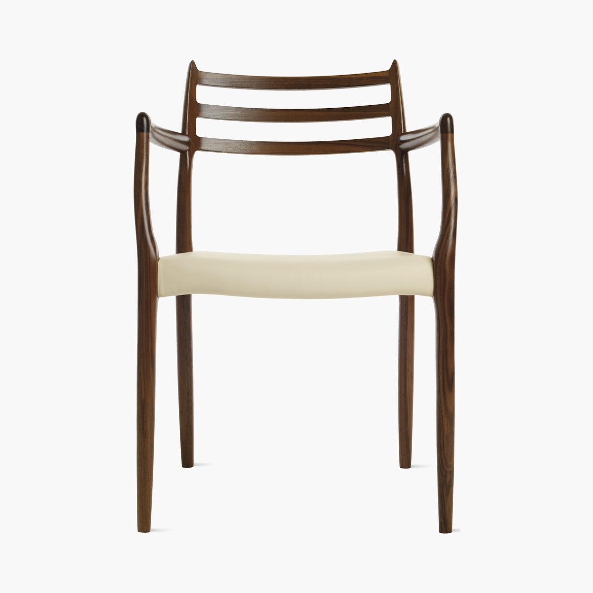 Moller Model 62 Armchair Moller Model 62 Armchair with Leather Seat