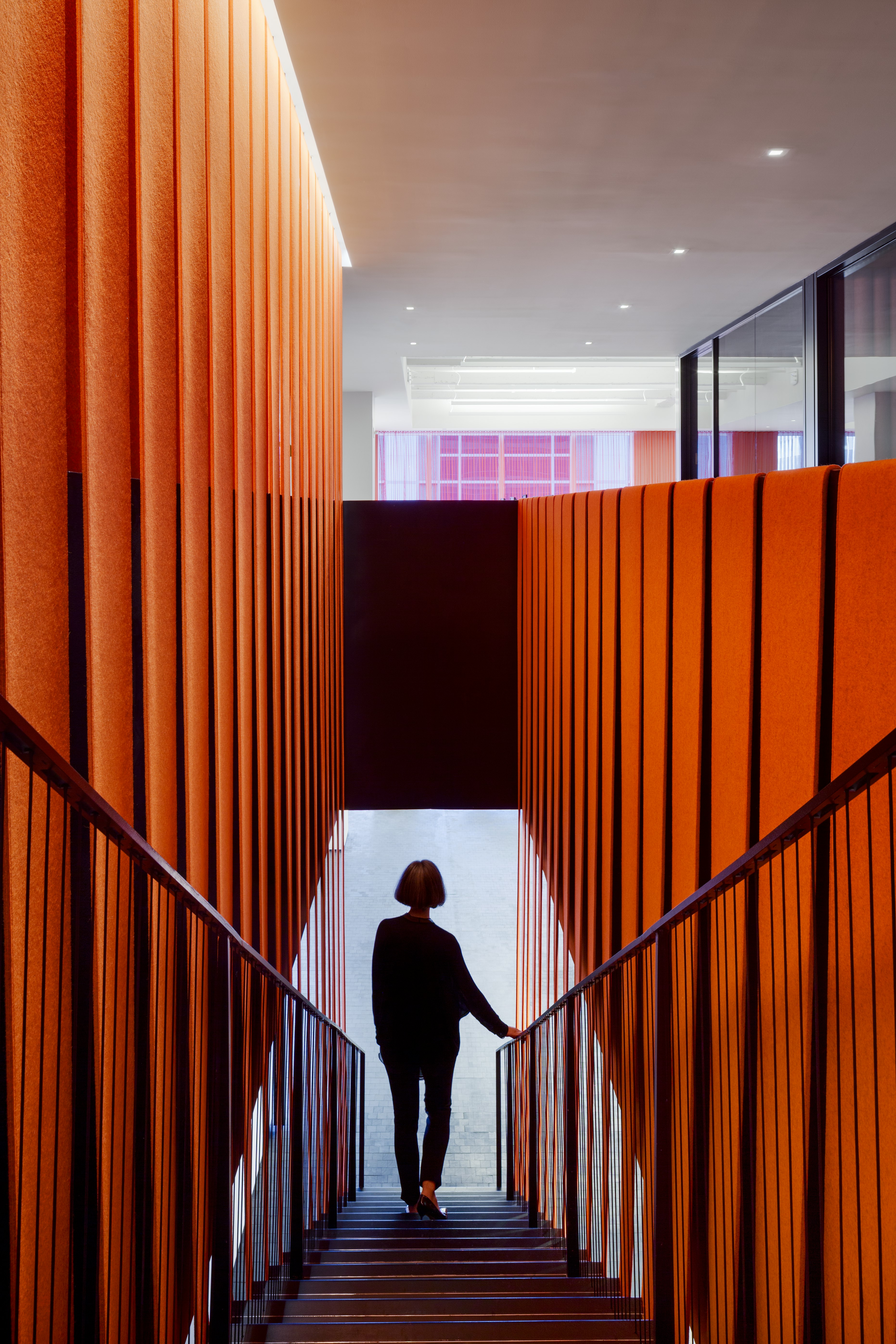 Knoll New York Showroom FilzFelt Staircase