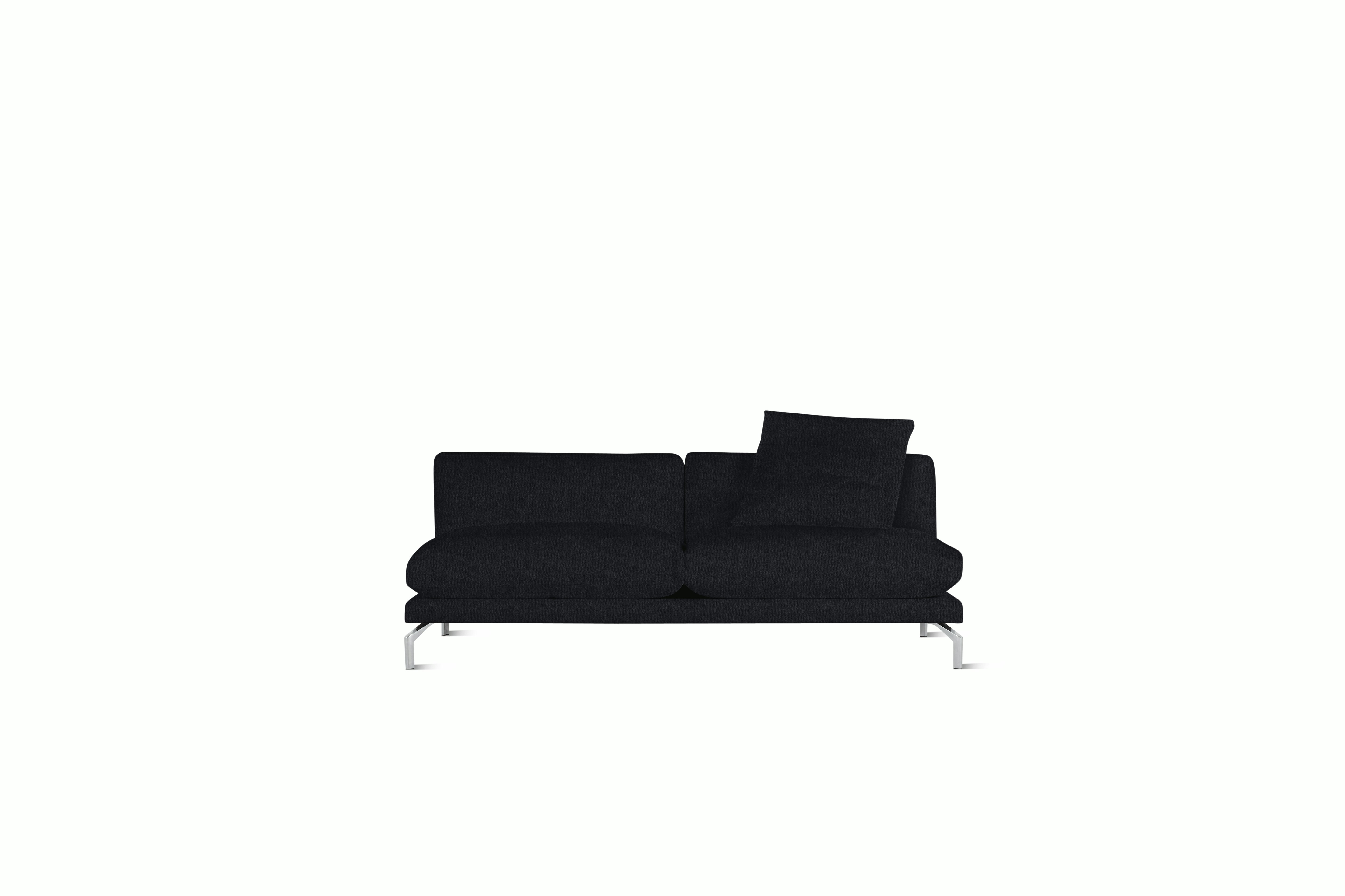 Como Armless Sofa