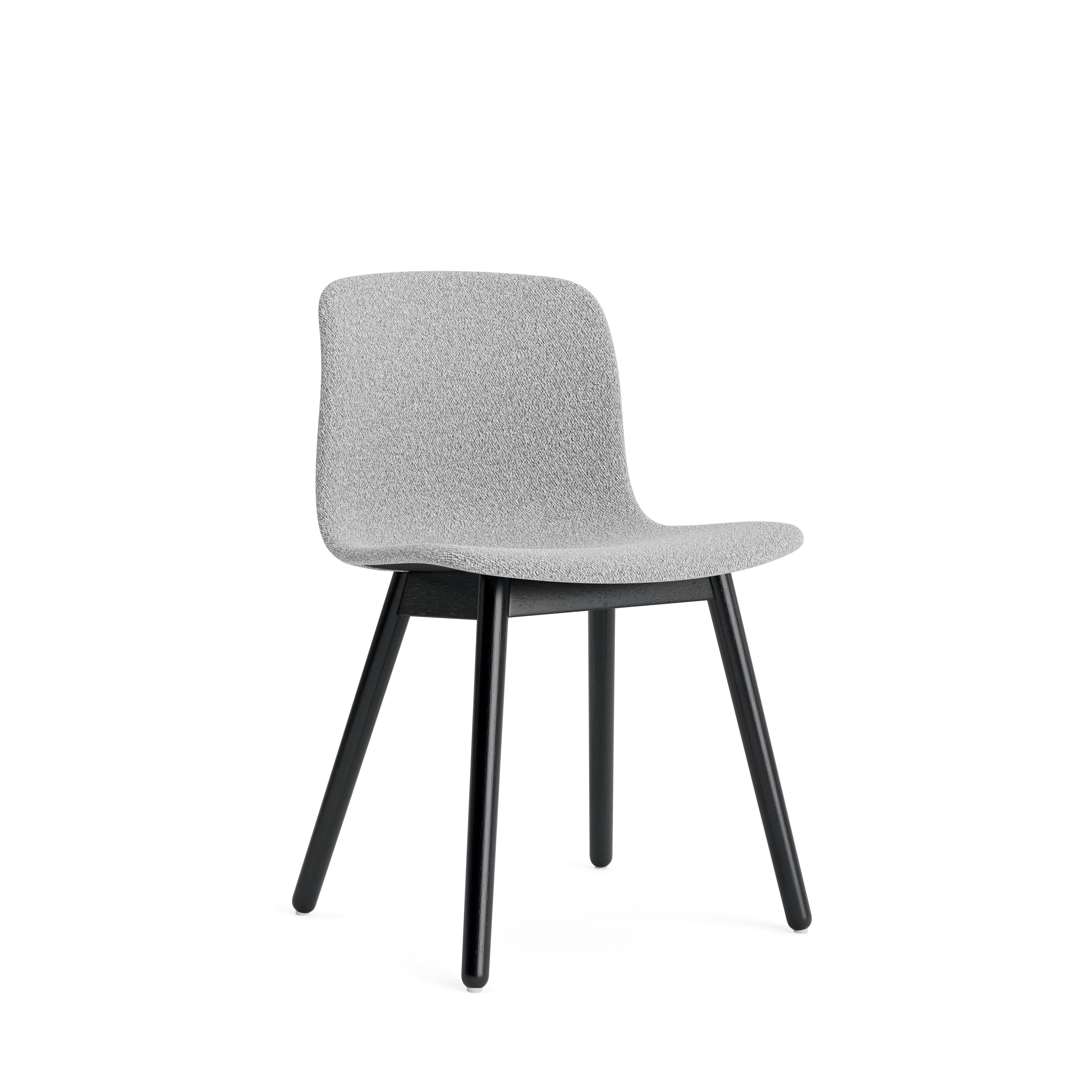 AAC 13 Side Chair - Side Chair, Flamiber, C8 Grey, Black Stained Oak