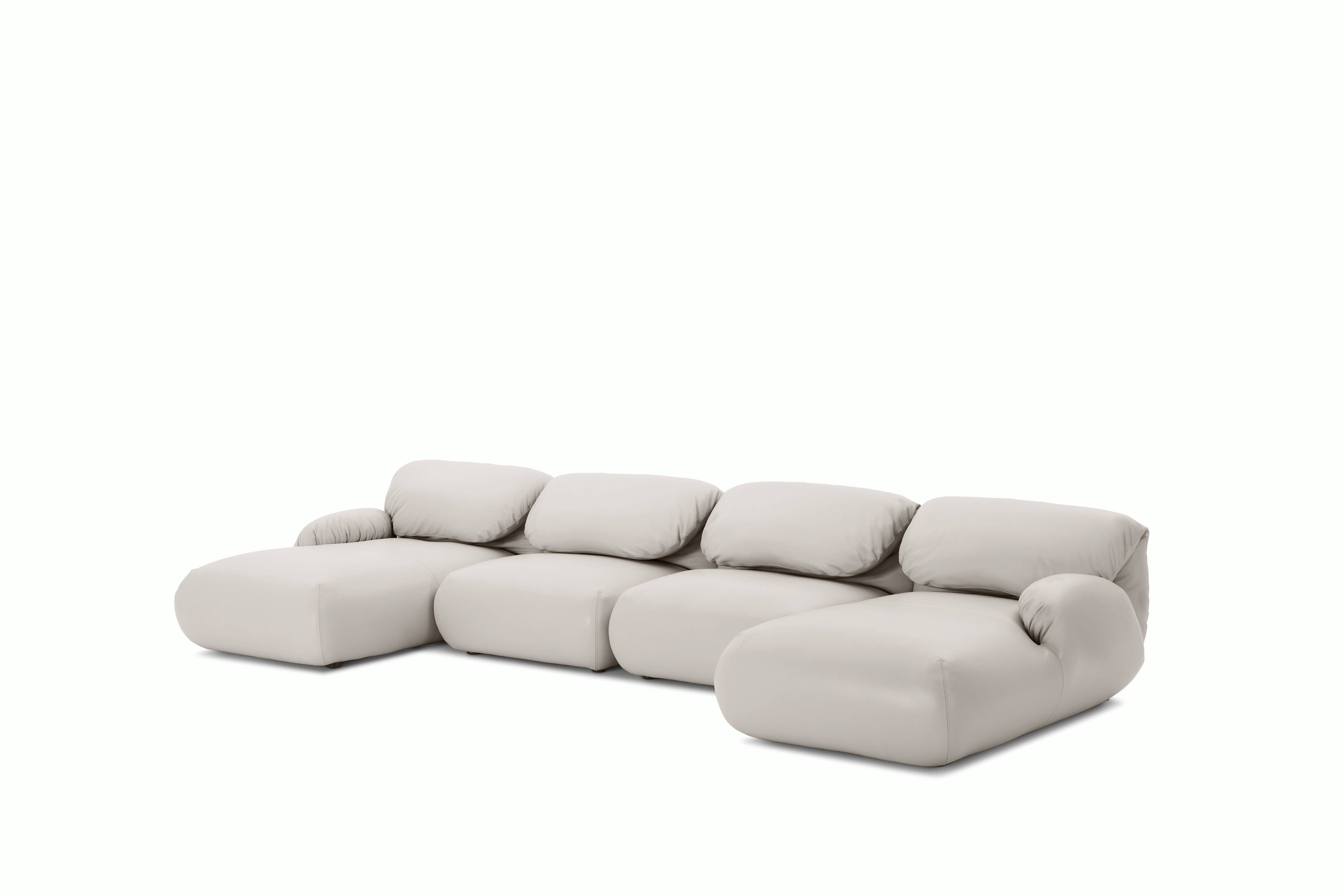 Luva Modular Double Chaise Sectional