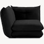 Pillo Corner Seat Module  - Standard or Deep Iseo  Black