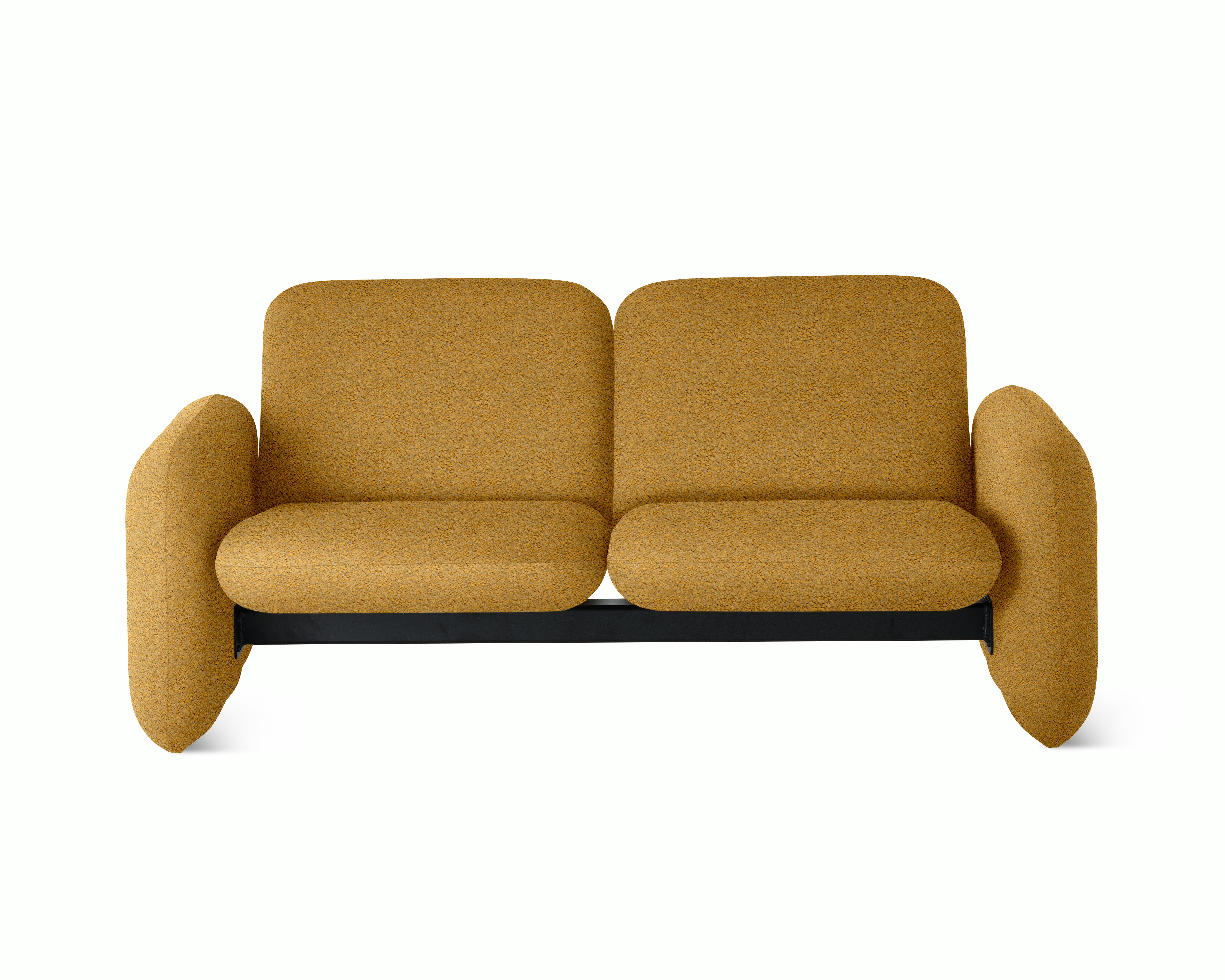Wilkes Modular Group Two Seat Sofa - Whim,  Mustard Seed