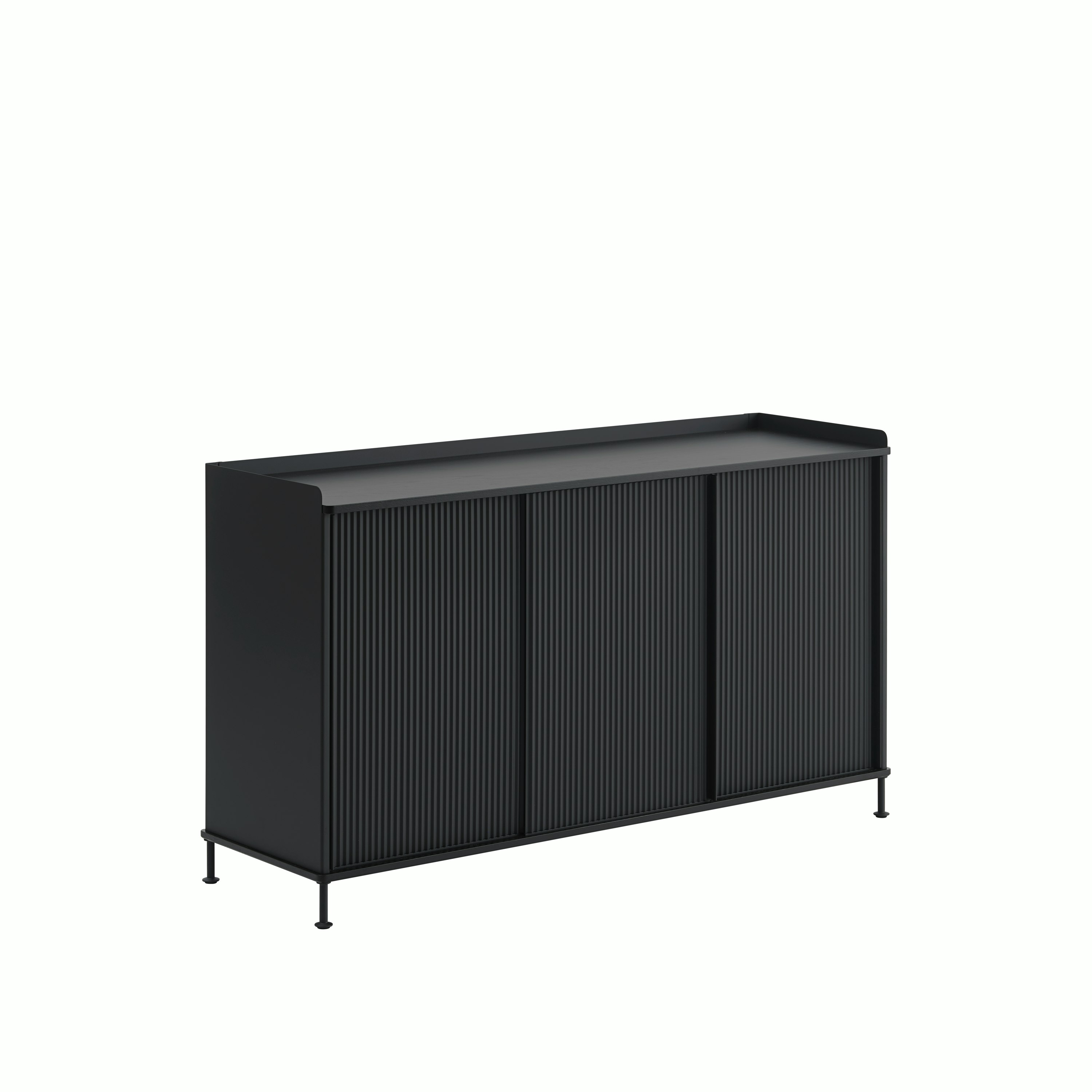 Enfold sideboard 148x45 h85 anthracite black side